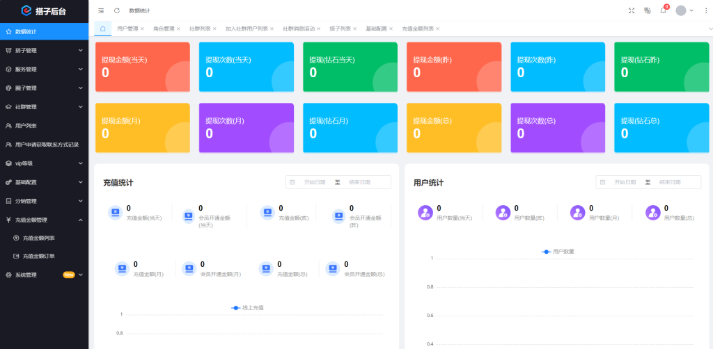 图片[3]-搭子陪玩系统源码，小程序+H5功能超多，带社群圈子陪玩点单服务-淘金源码