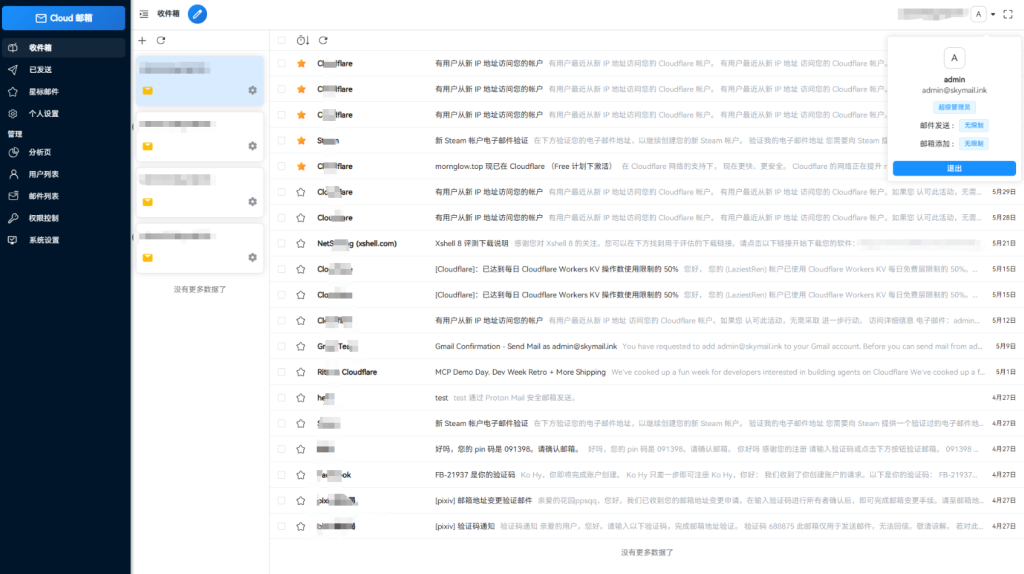 图片[7]-Email邮箱服务系统源码 支持邮件TG转发-淘金源码
