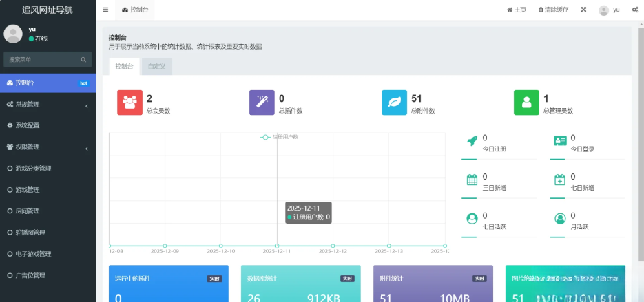 图片[2]-网址导航网网站源码，游戏在线试玩导航系统-淘金源码