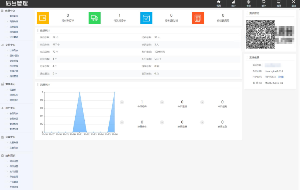 图片[7]-最新个人购物商城系统源码 团购/折扣/秒杀 B2C商城-淘金源码